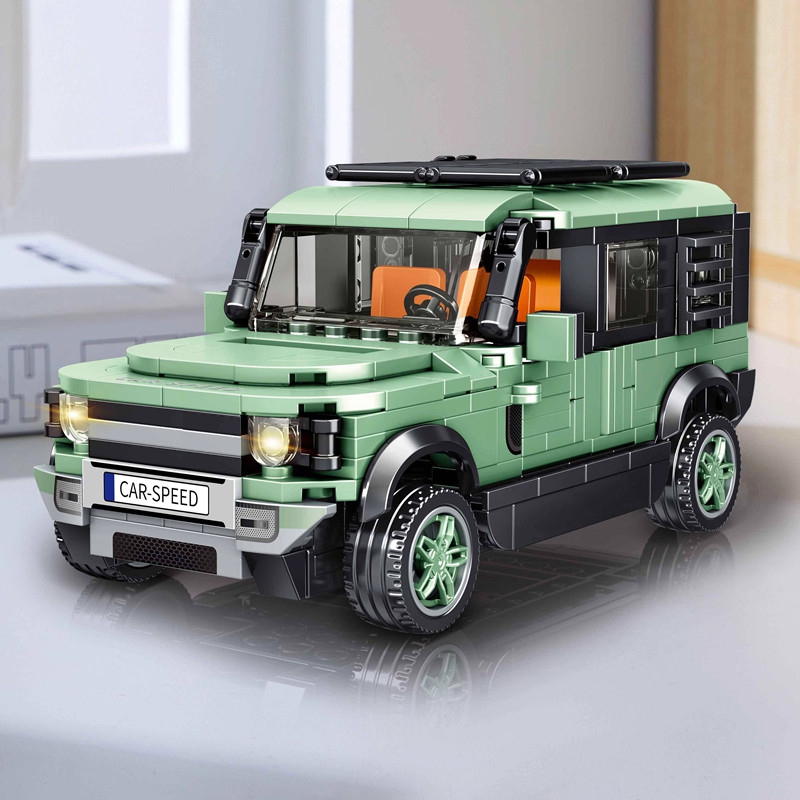 Blocos de Montar Carro SUV Off-Road 4x4 Aventura MOC